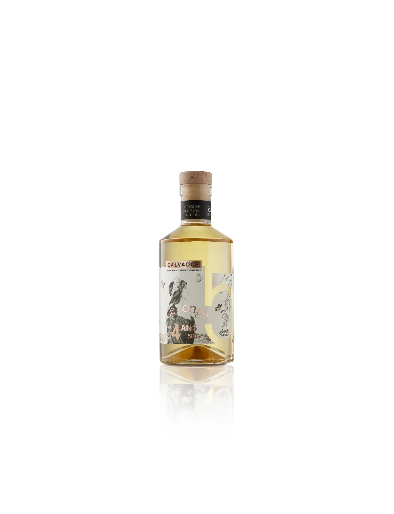Carafe Calvados Le Songe 4 ans, Domaine des Cinq Autels