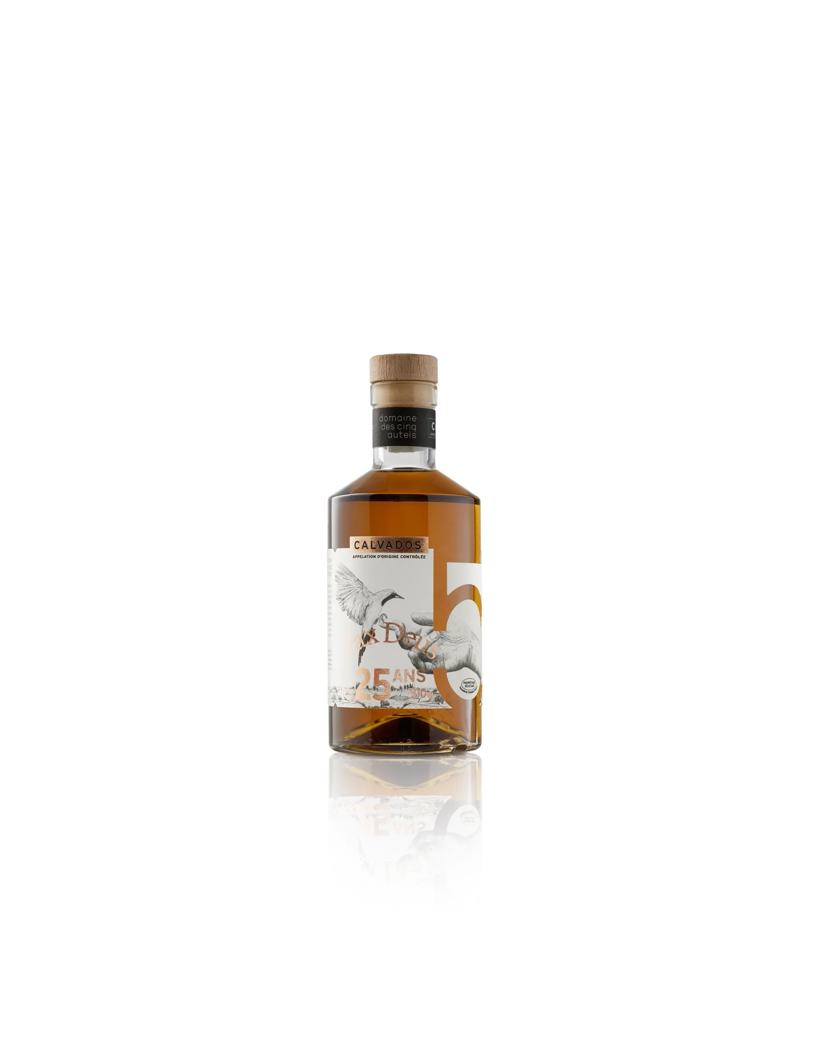 Carafe Calvados Pax Deus 25 ans, Domaine des Cinq Autels